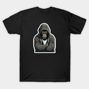 Shades of Toughness - Cool Gorilla T-Shirt